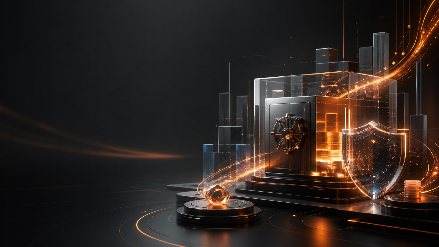 Abstract protected digital asset vault